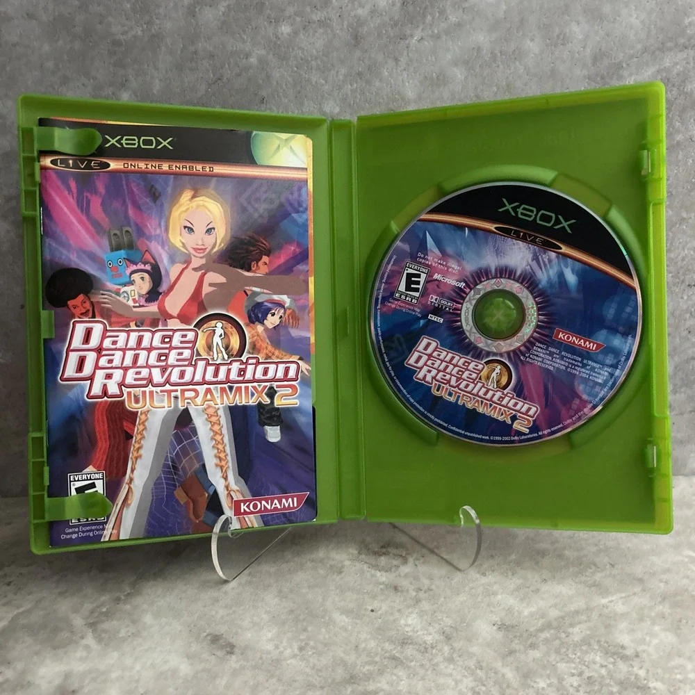 Dance Dance Revolution: Ultramix 2 DDR Xbox | CIB Complete w/ Manual, TESTED
